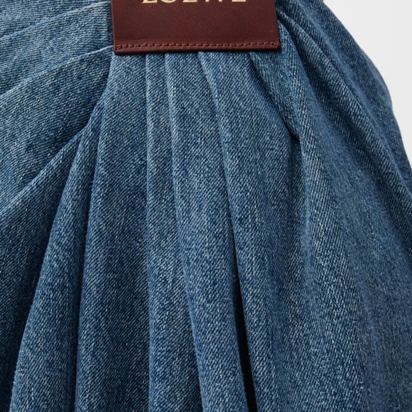 Women’s Denim Wrap Skirt - Picture 5 of 6